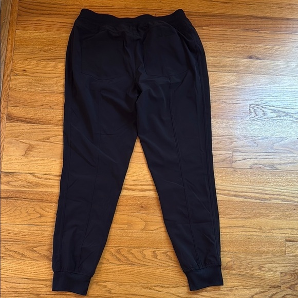 Xersion Women M Black Jogger Pants Performance Fabric Zipper Pockets - Picture 4 of 5